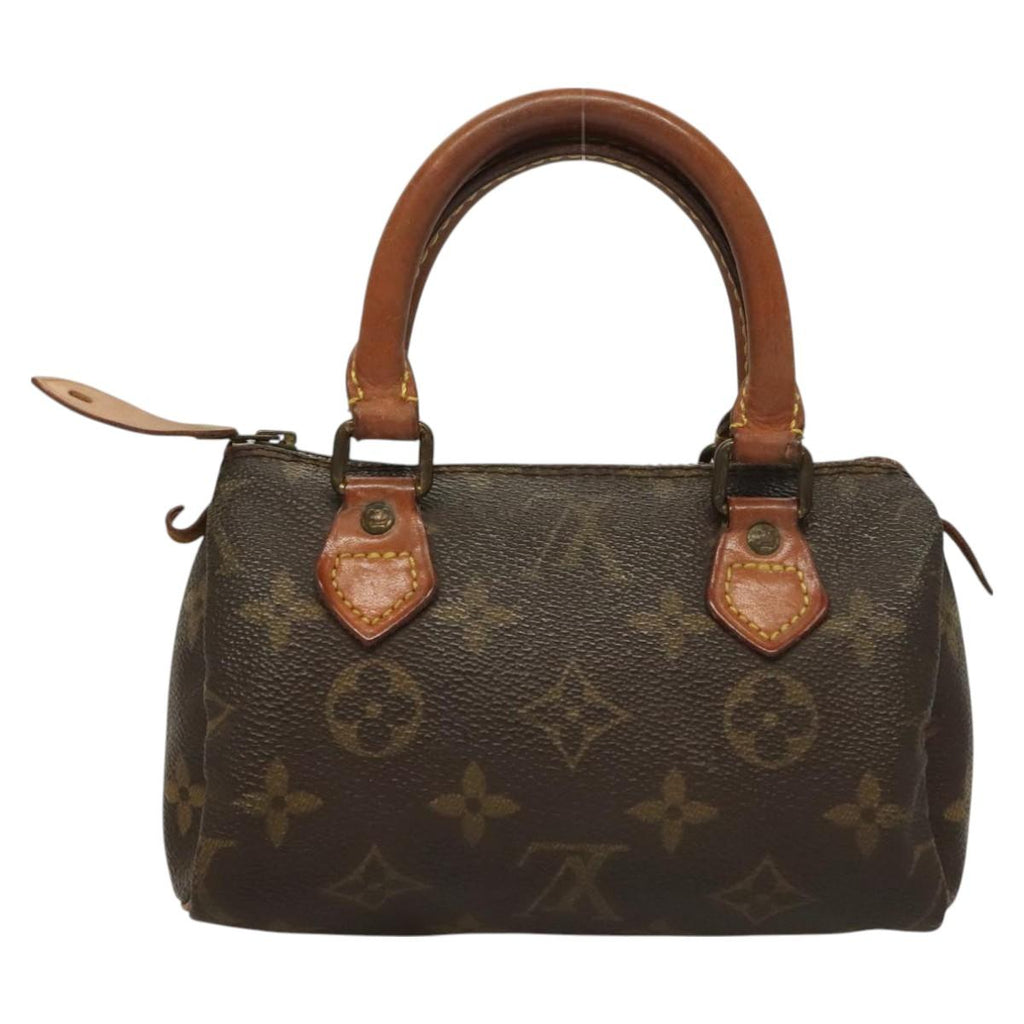 LOUIS VUITTON Monogram Mini Speedy Hand Bag M41534 LV 129804