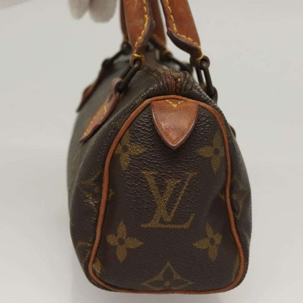 LOUIS VUITTON Monogram Mini Speedy Hand Bag M41534 LV 129804