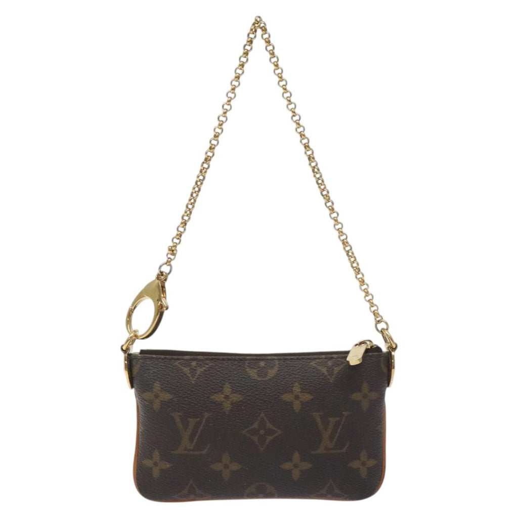LOUIS VUITTON Monogram Pochette Mira PM Accessory Pouch M60095 LV 129805