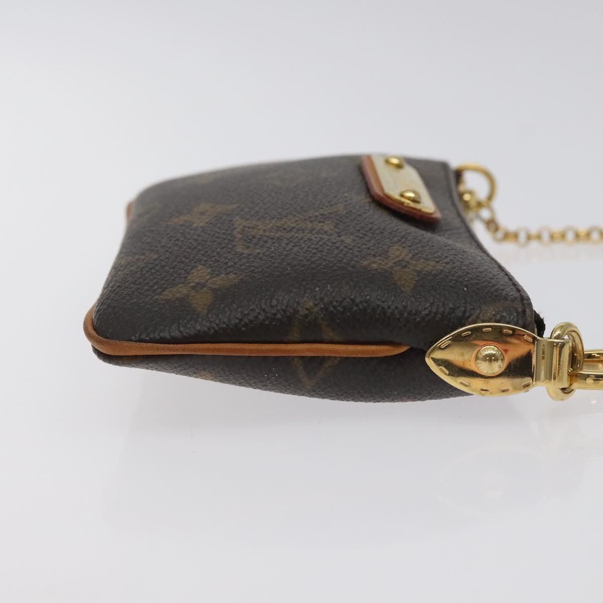 LOUIS VUITTON Monogram Pochette Mira PM Accessory Pouch M60095 LV 129805