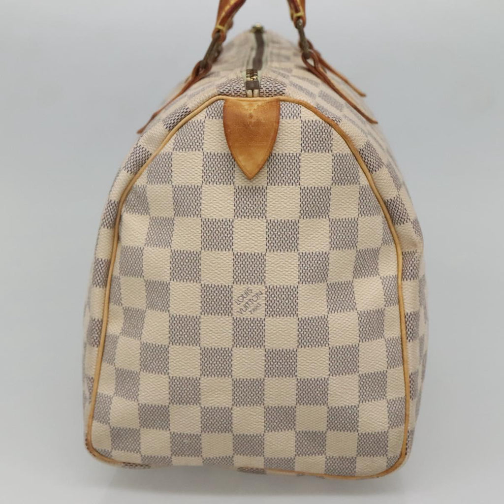 LOUIS VUITTON Damier Azur Speedy 30 Hand Bag N41533 LV 129882