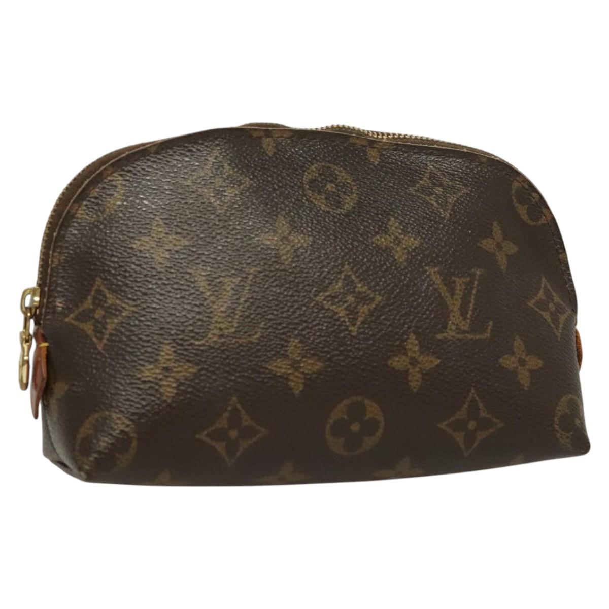LOUIS VUITTON Monogram Pochette Cosmetic PM Pouch M43998 LV 129990
