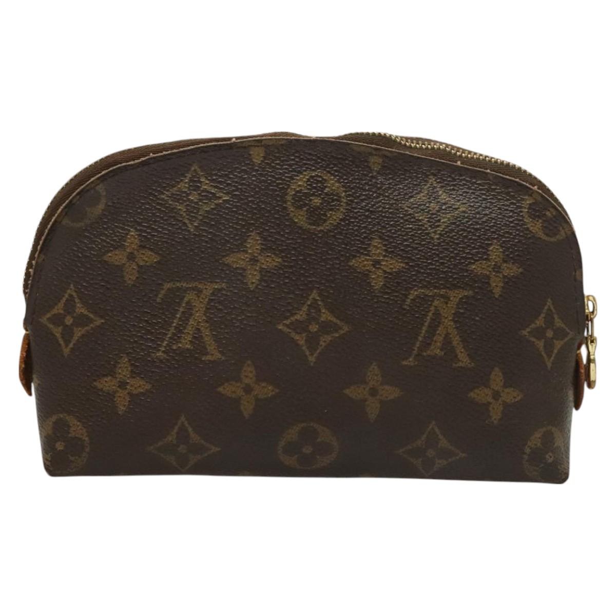 LOUIS VUITTON Monogram Pochette Cosmetic PM Pouch M43998 LV 129990