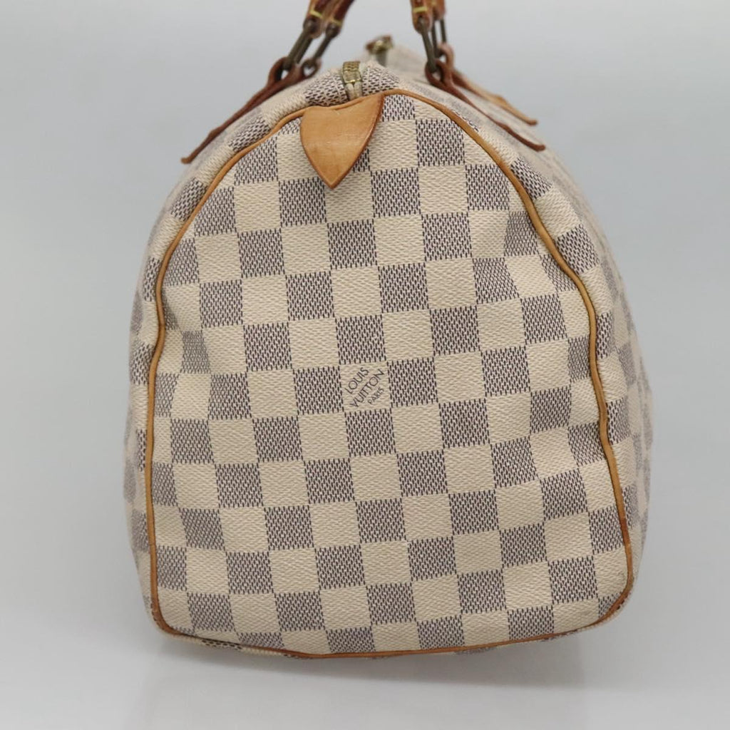 LOUIS VUITTON Damier Azur Speedy 30 Hand Bag N41533 LV 130244