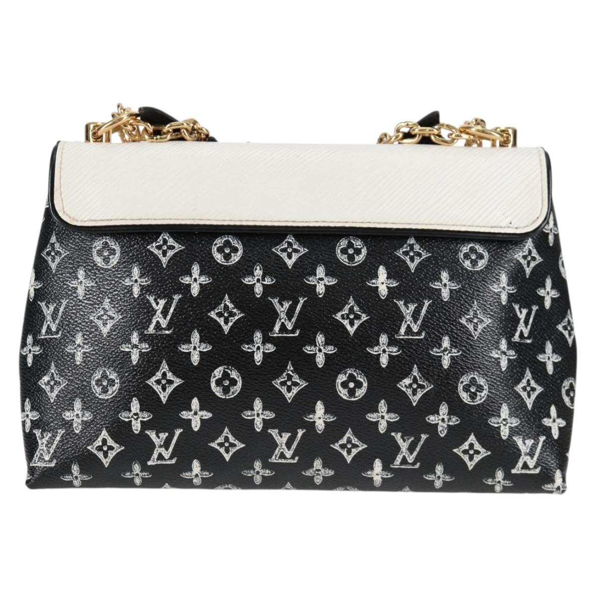 LOUIS VUITTON Catgram Cat Pochette Shoulder Bag Black M52935 LV 130472A