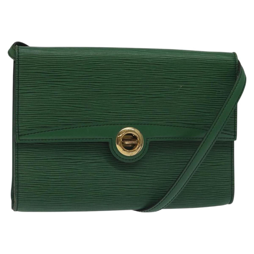 LOUIS VUITTON Epi Pochette Arche Shoulder Bag Green M52574 LV 130925