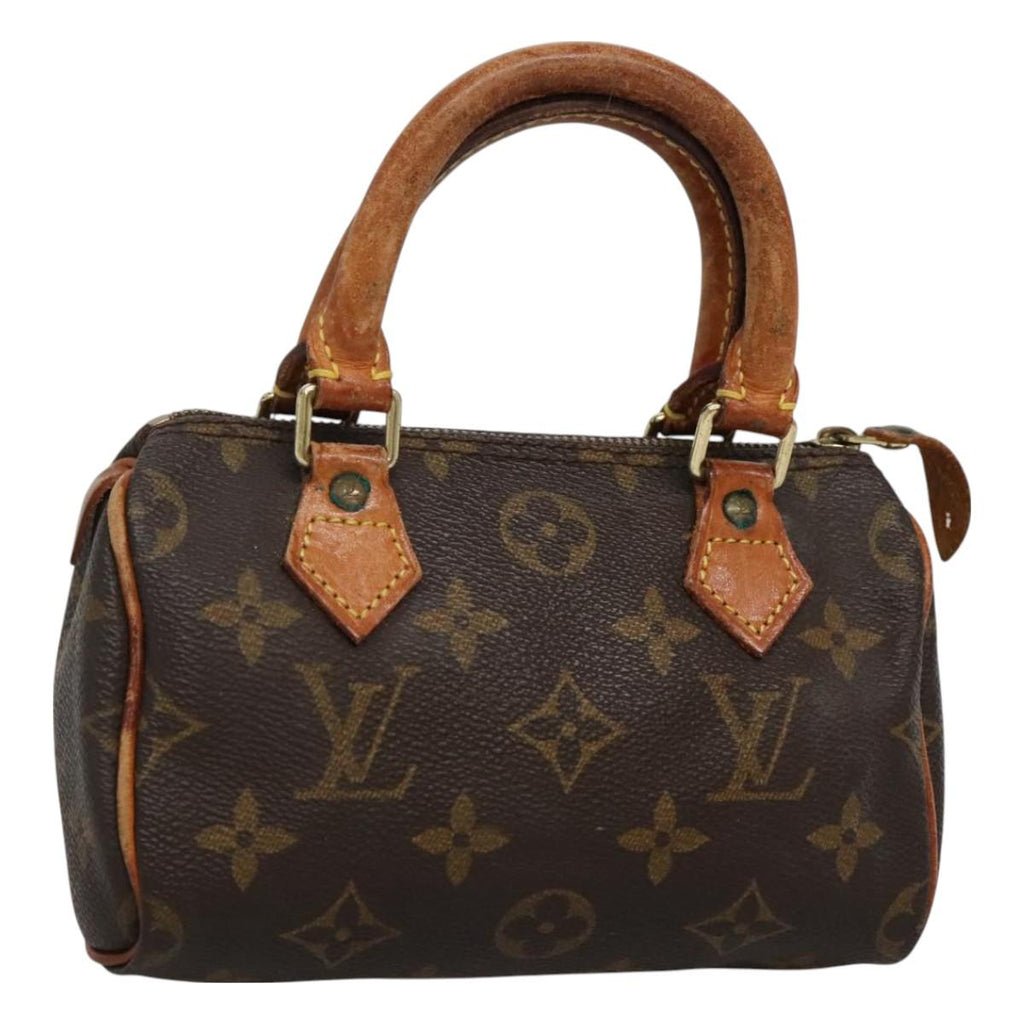 LOUIS VUITTON Monogram Mini Speedy Hand Bag M41534 LV 130926