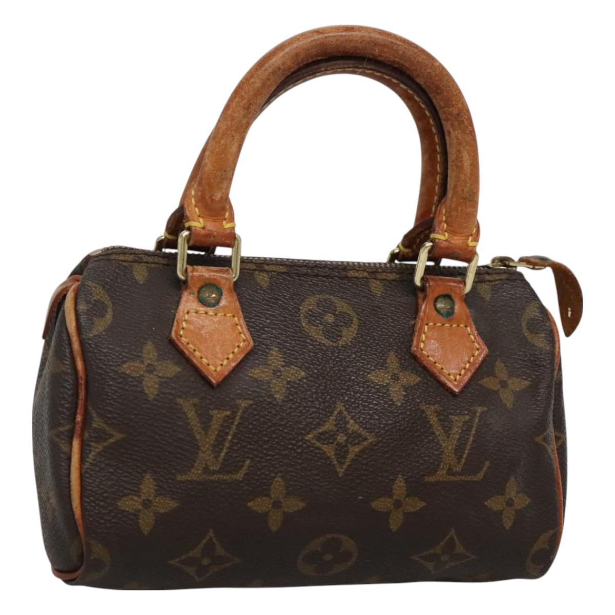 LOUIS VUITTON Monogram Mini Speedy Hand Bag M41534 LV 130926