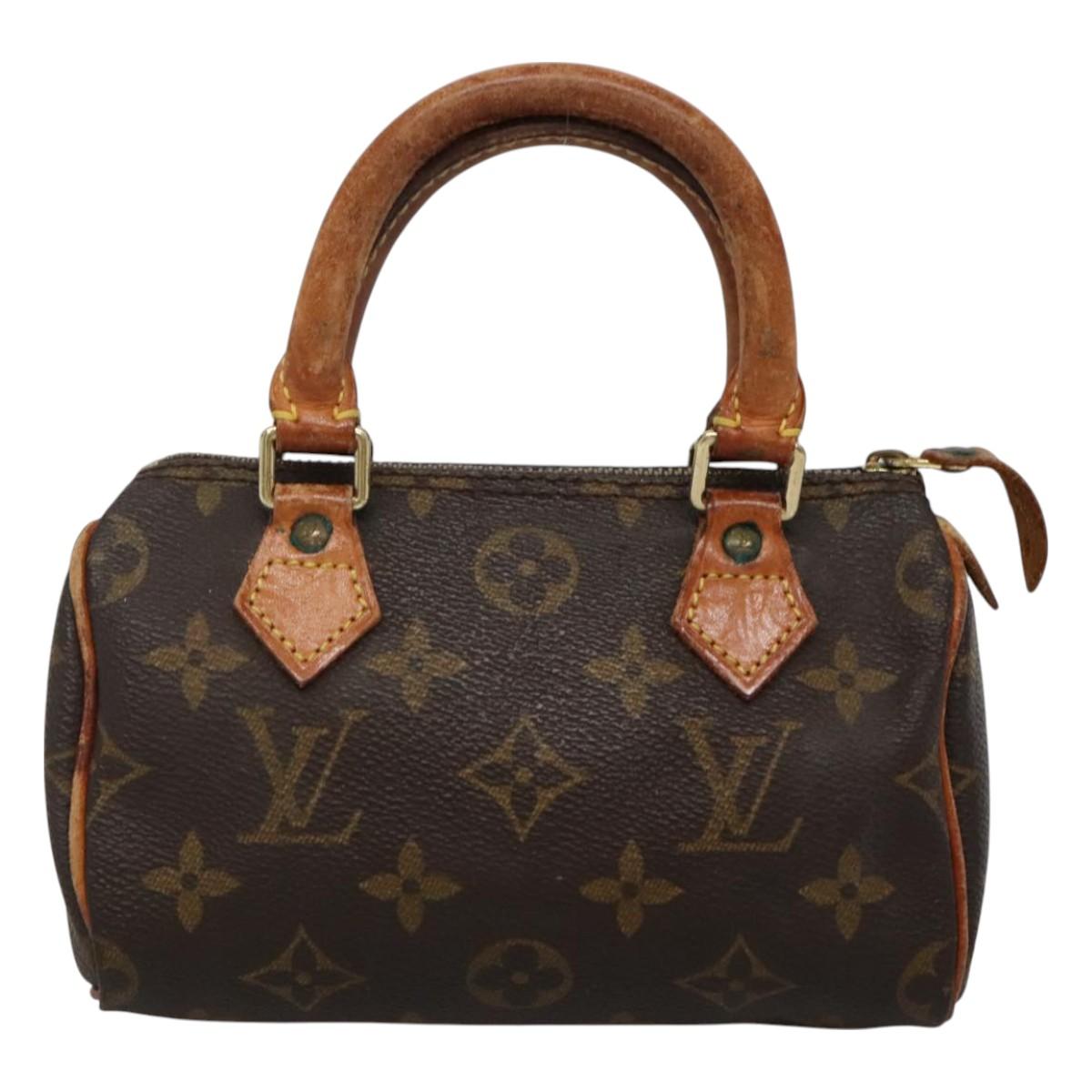 LOUIS VUITTON Monogram Mini Speedy Hand Bag M41534 LV 130926