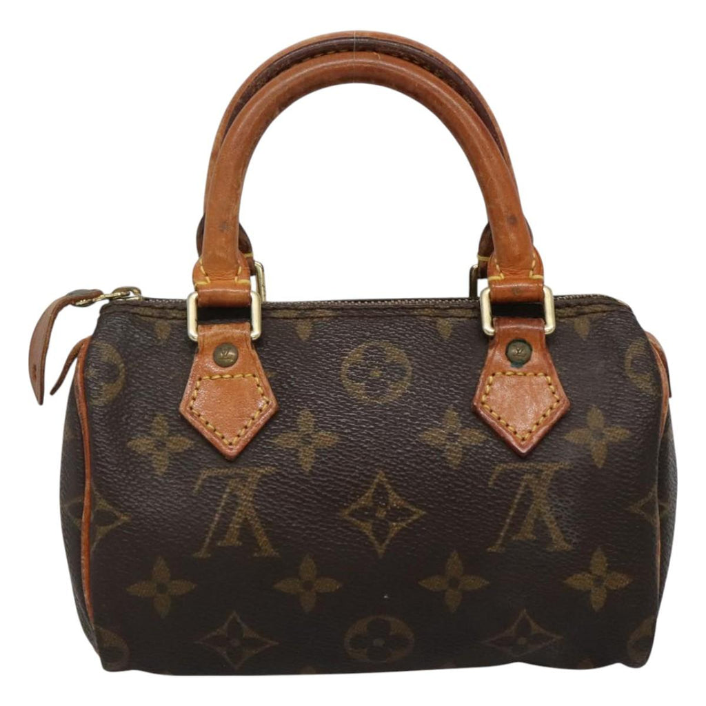 LOUIS VUITTON Monogram Mini Speedy Hand Bag M41534 LV 130926