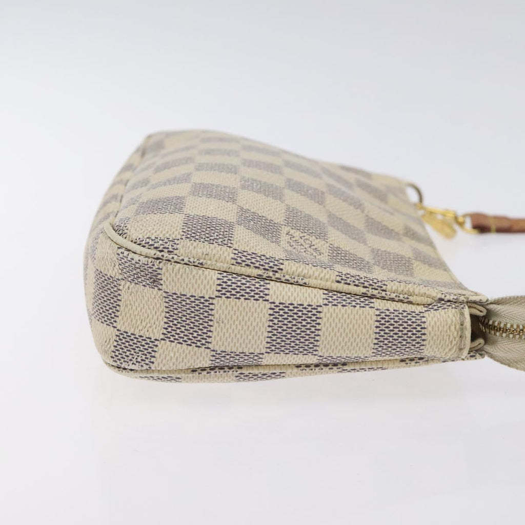 LOUIS VUITTON Damier Azur Pochette Accessoires Pouch N51986 LV 130929