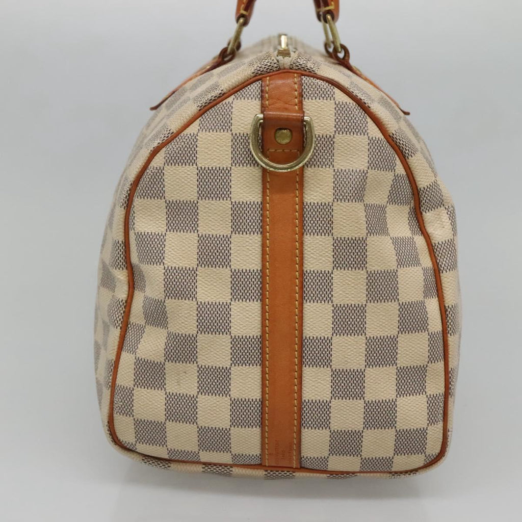 LOUIS VUITTON Damier Azur Speedy Bandouliere 30 Bag 2way N41052 LV 130986