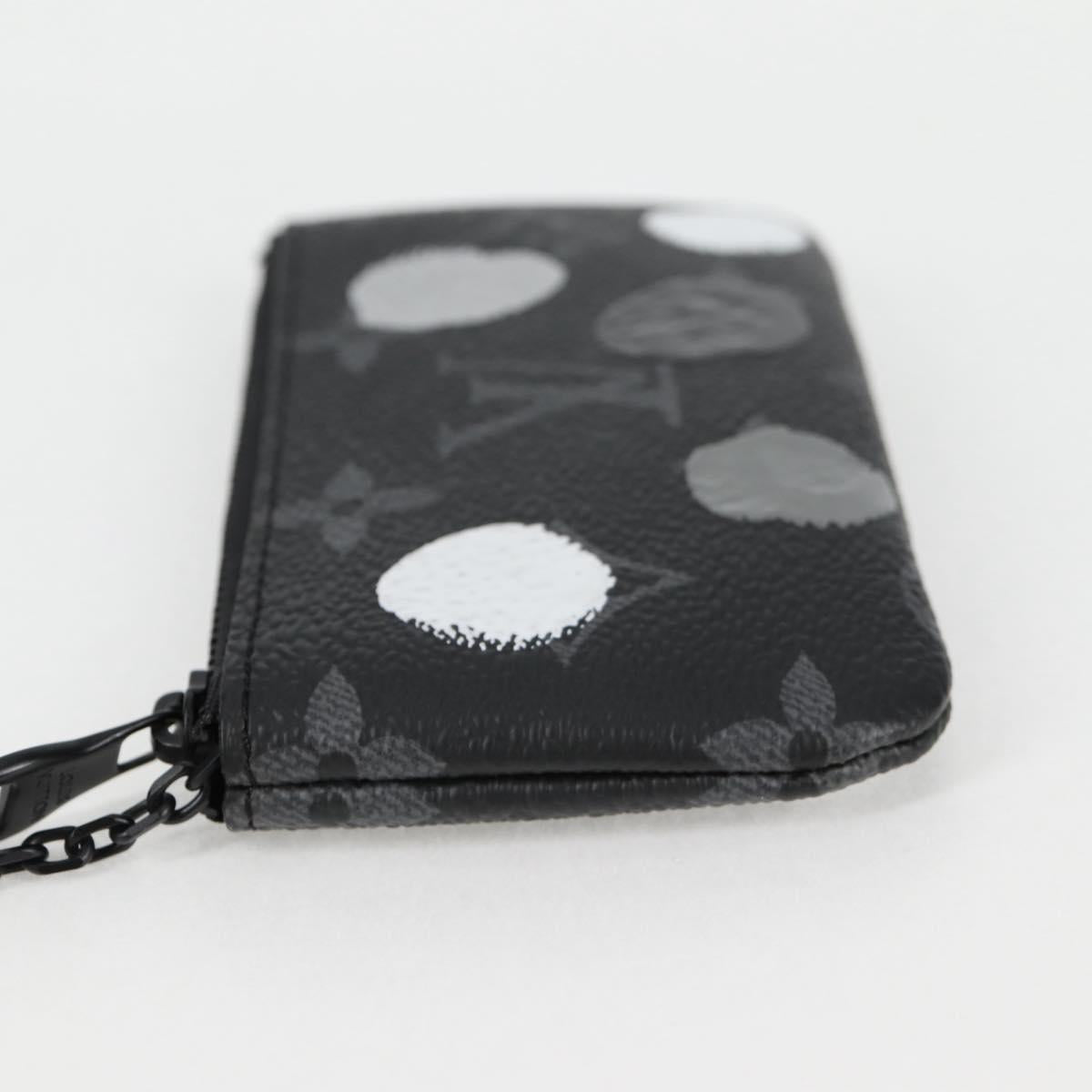 LOUIS VUITTON Eclipse Yayoi Kusama Pochette Cles Coin Purse M81929 131105M