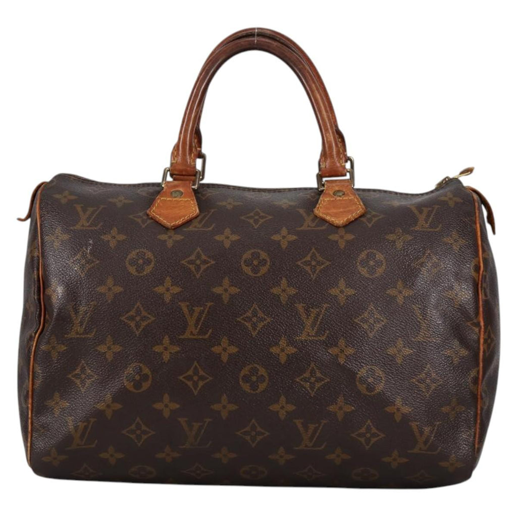 LOUIS VUITTON Monogram Speedy 30 Hand Bag M41526 LV 131109