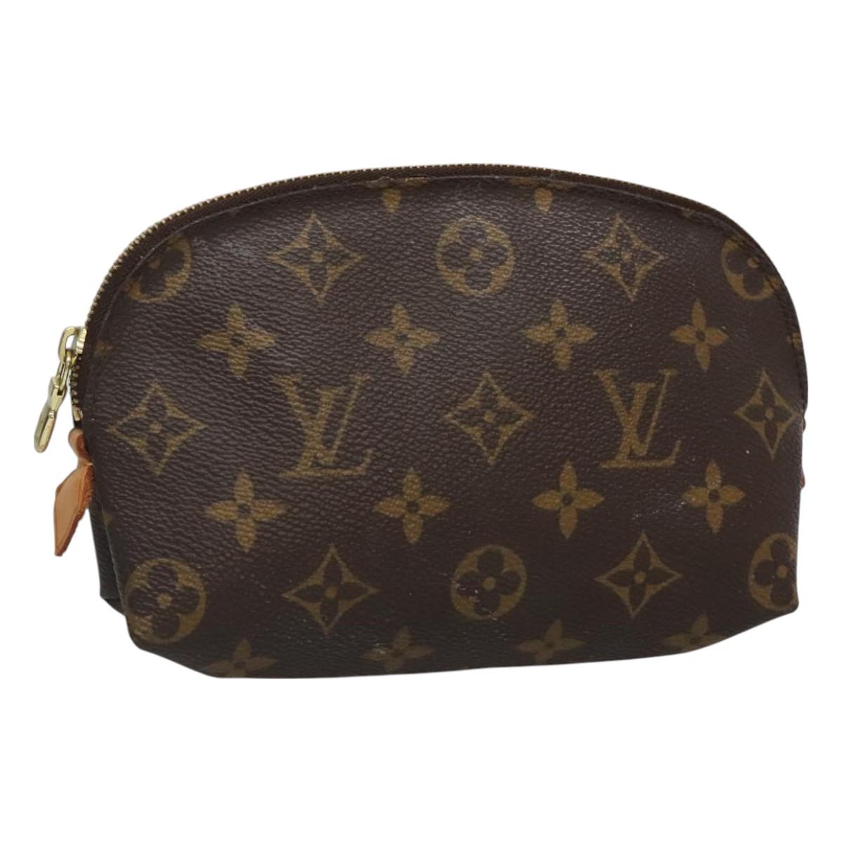 LOUIS VUITTON Monogram Pochette Cosmetic PM Cosmetic Pouch M47515 LV 131212