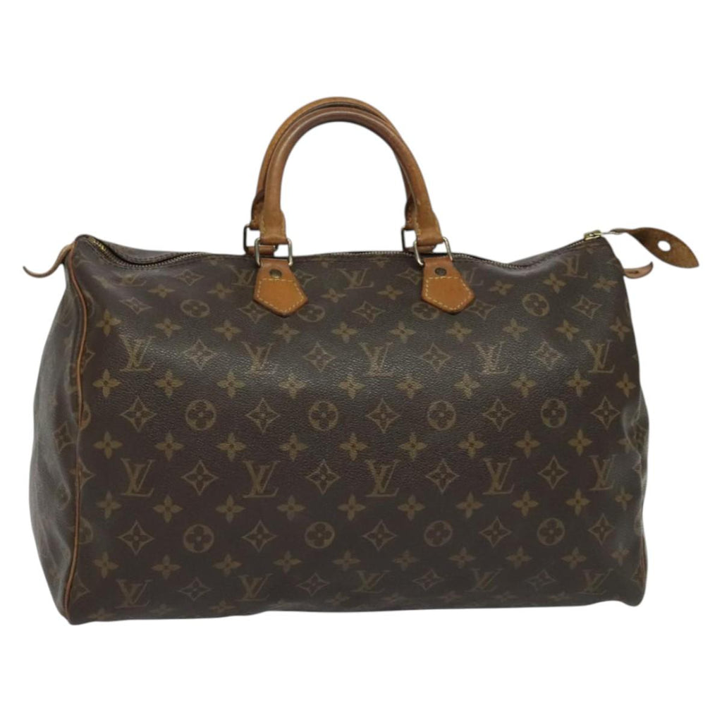 LOUIS VUITTON Monogram Speedy 40 Hand Bag M41522 LV 131262