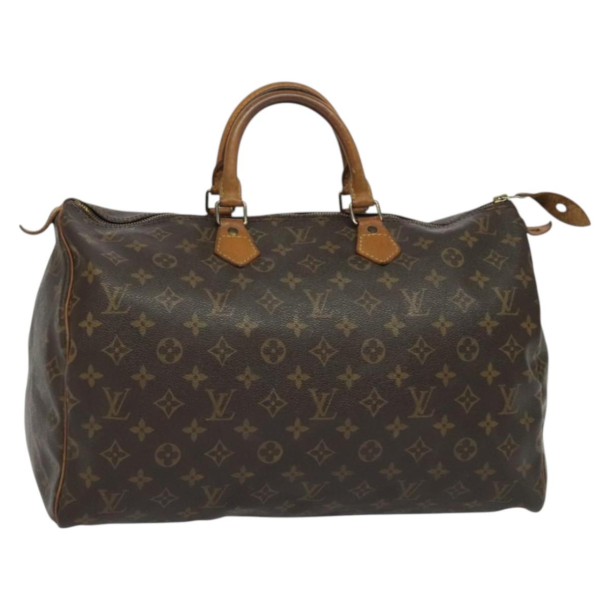 LOUIS VUITTON Monogram Speedy 40 Hand Bag M41522 LV 131262