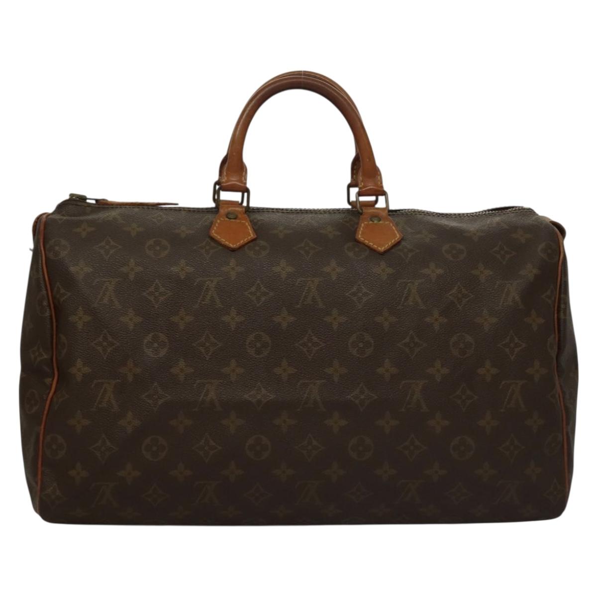 LOUIS VUITTON Monogram Speedy 40 Hand Bag M41522 LV 131314