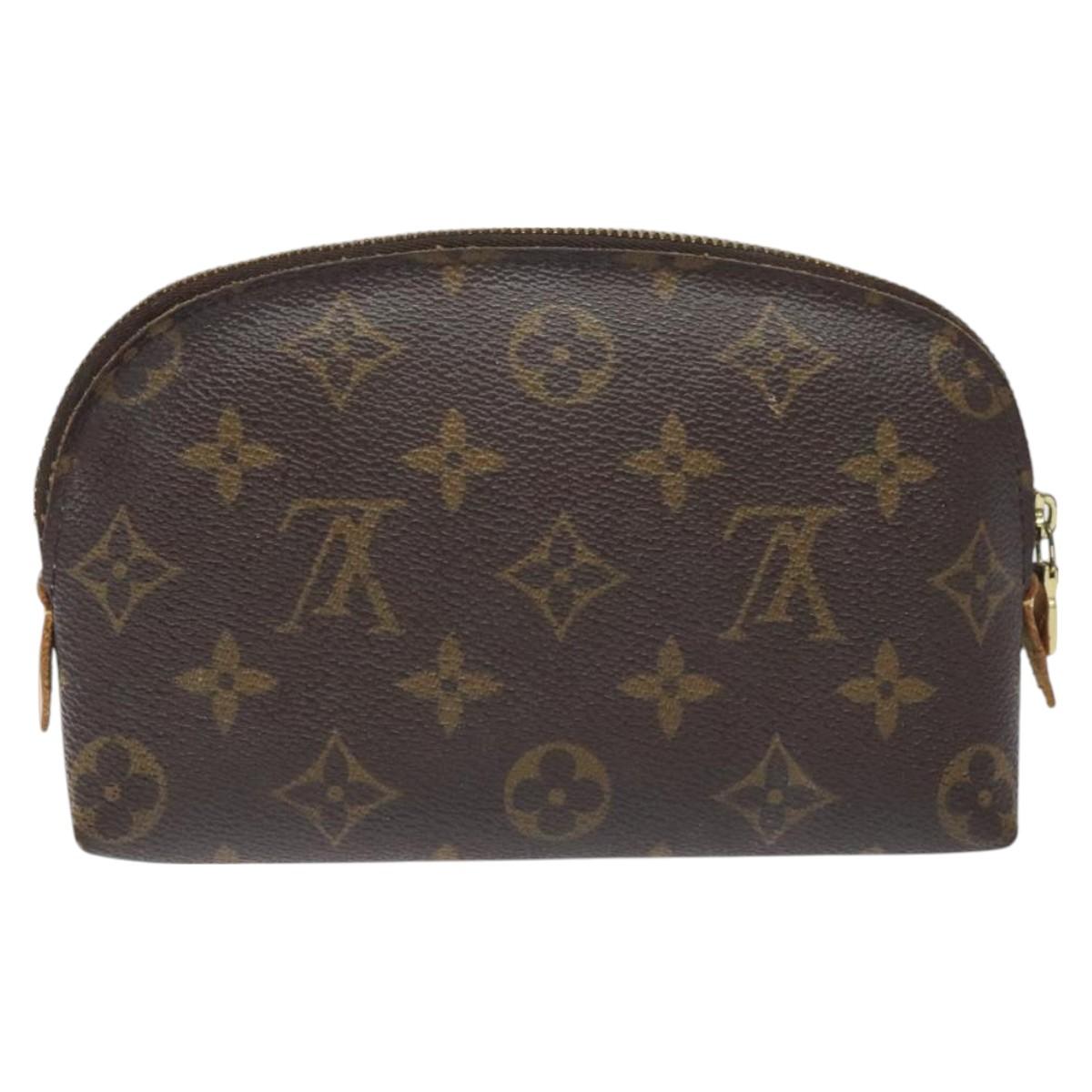 LOUIS VUITTON Monogram Pochette Cosmetic PM Pouch M43998 LV 131445
