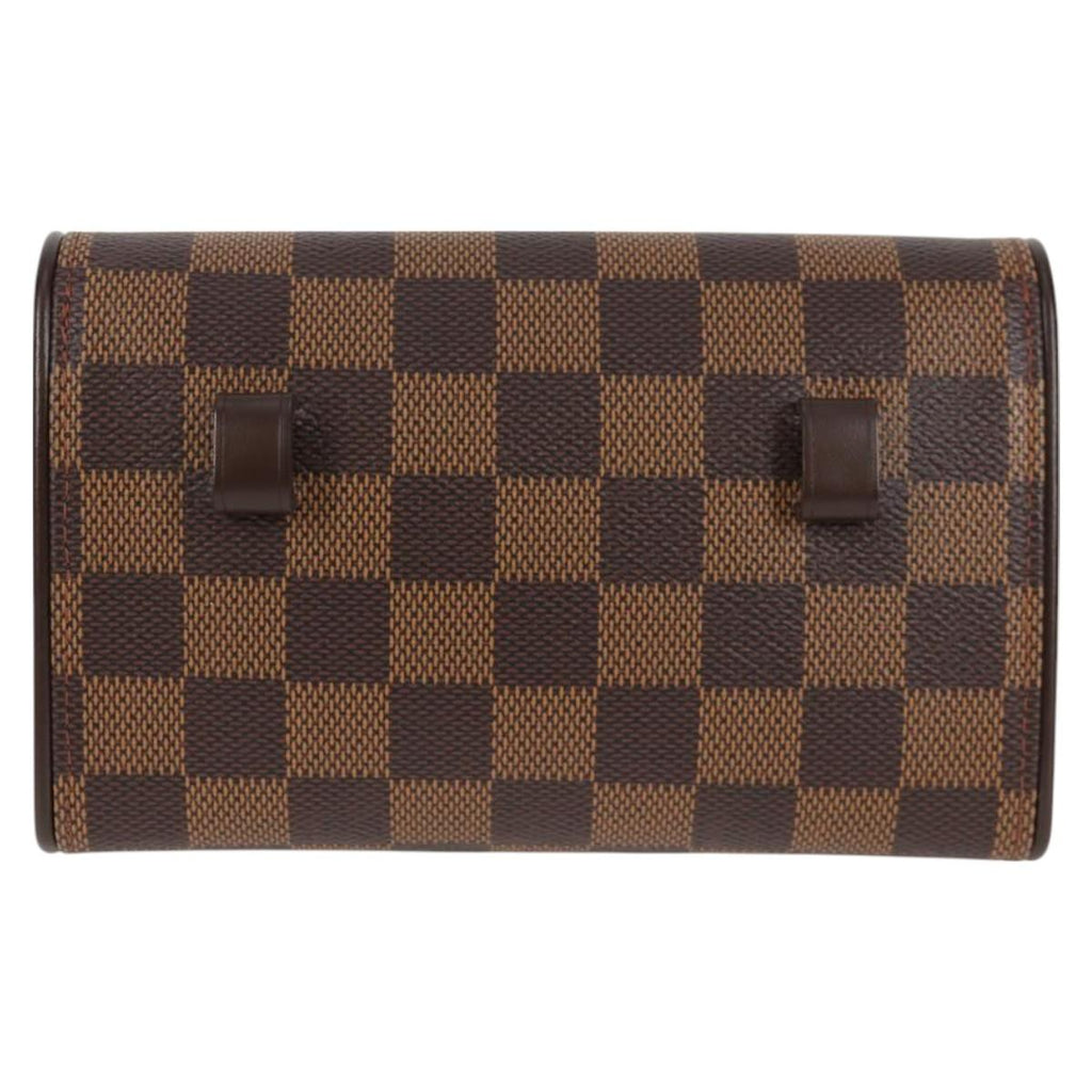 LOUIS VUITTON Damier Ebene Pochette Florentine Waist Bag N51856 LV 131472V