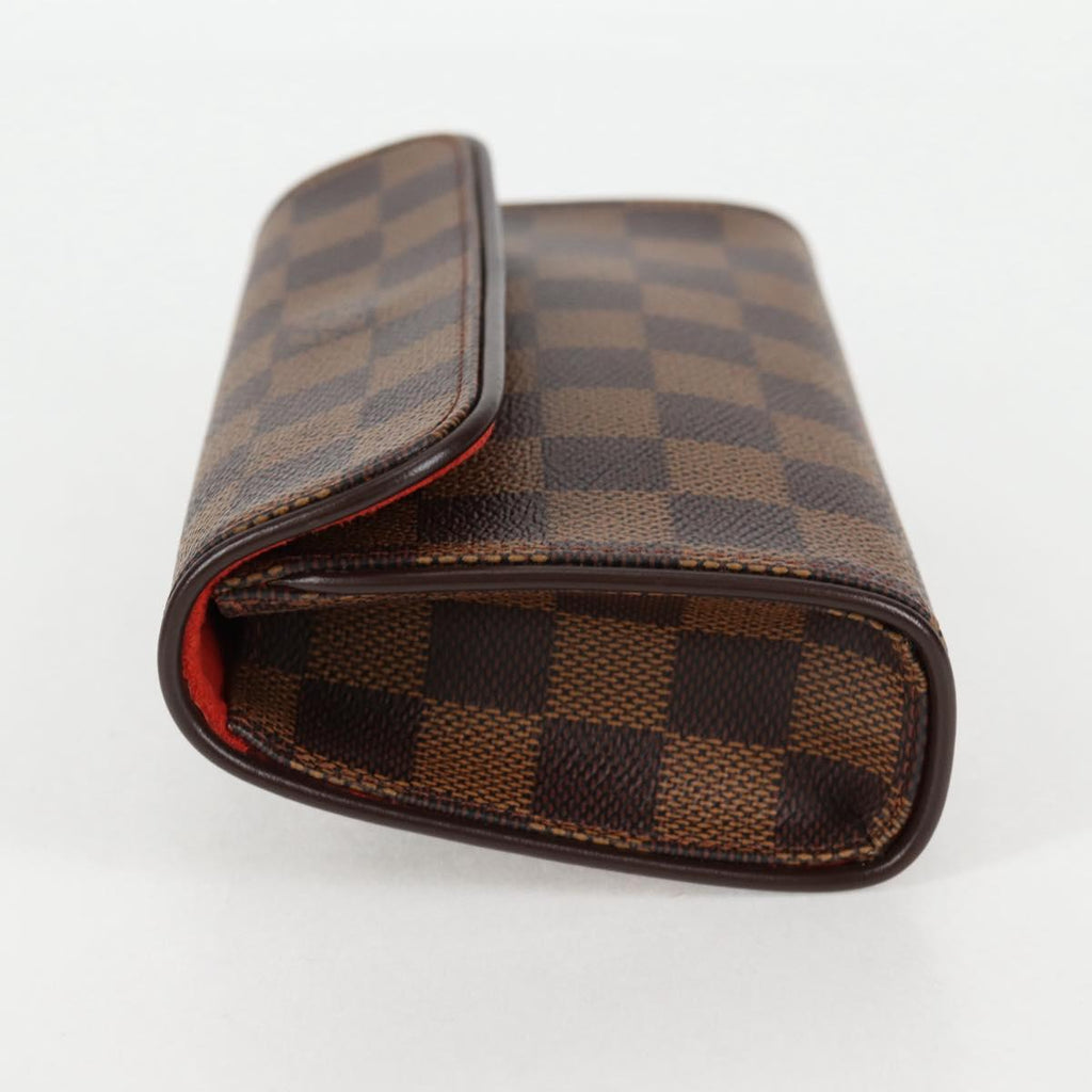 LOUIS VUITTON Damier Ebene Pochette Florentine Waist Bag N51856 LV 131472V