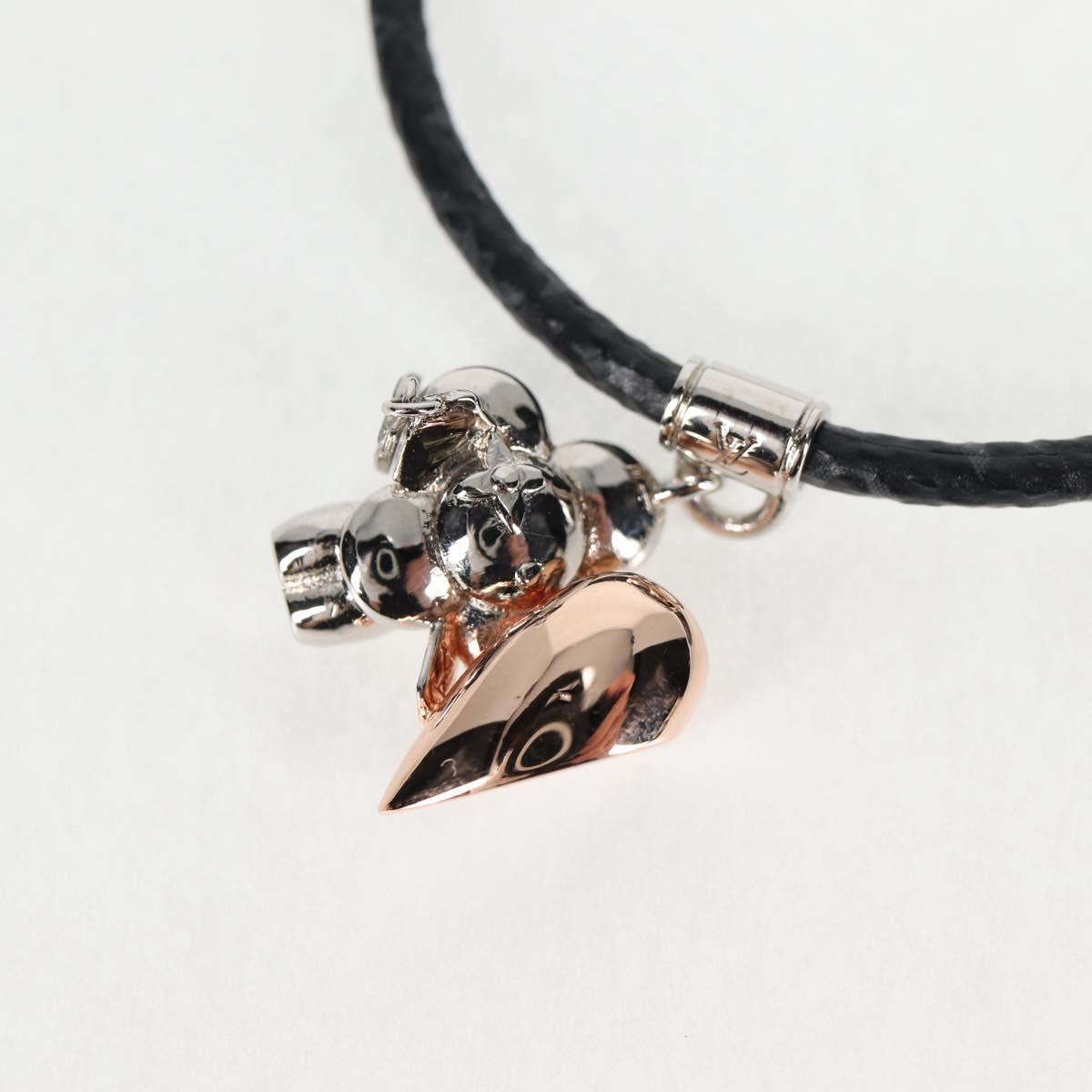 LOUIS VUITTON Monogram Bras Le Vivienne Amour Bracelet Gold M8333Z 131505M