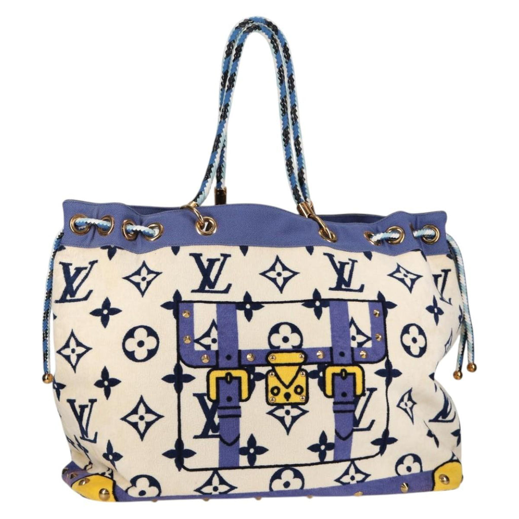 LOUIS VUITTON Cruise line Eponge Shoulder Bag Pile Purple N92097 LV 131553V