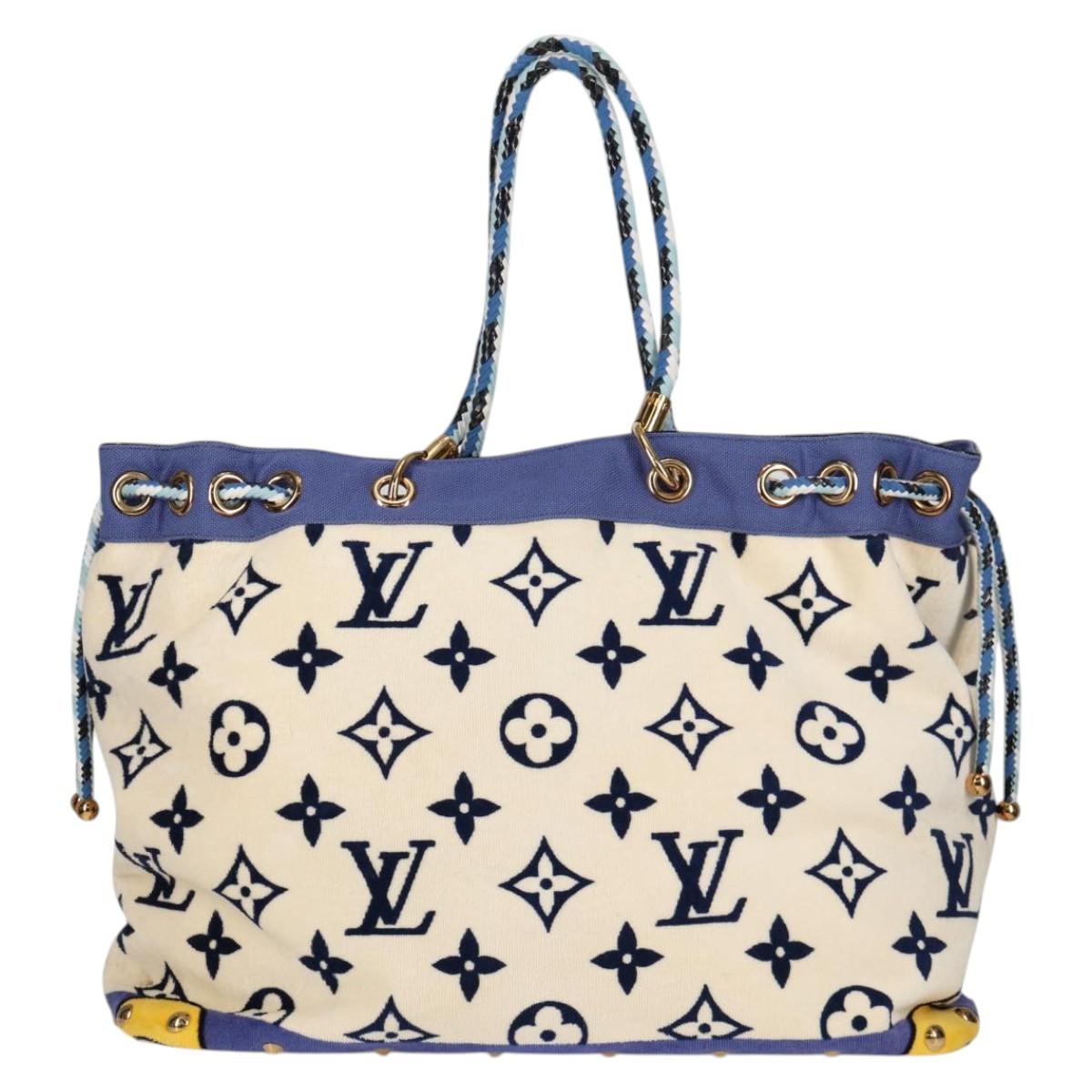 LOUIS VUITTON Cruise line Eponge Shoulder Bag Pile Purple N92097 LV 131553V
