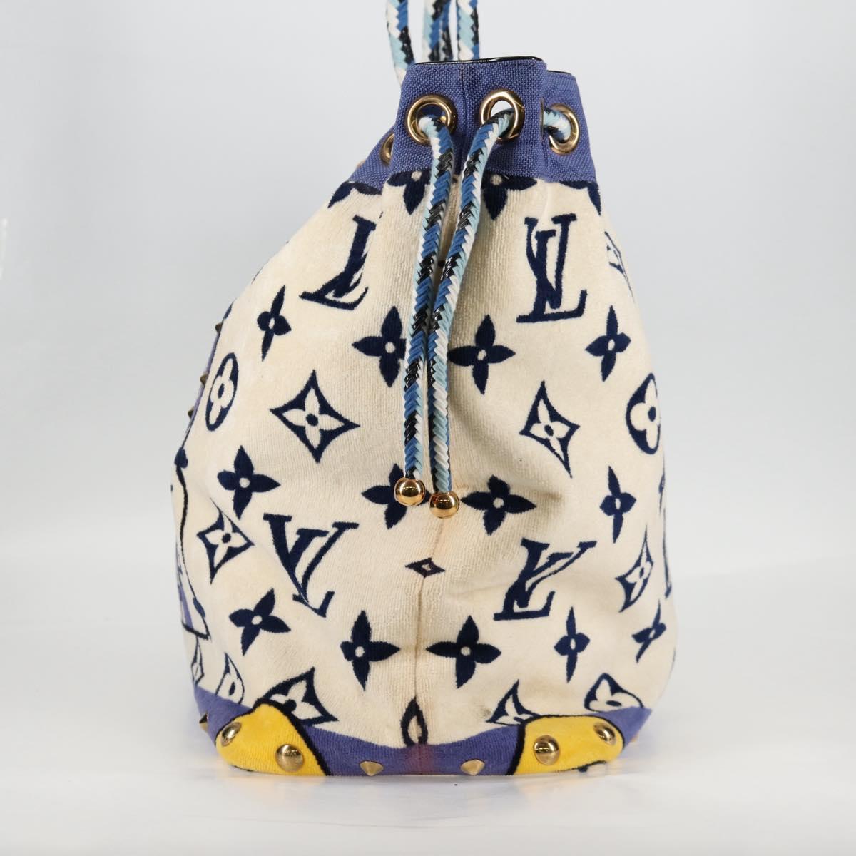 LOUIS VUITTON Cruise line Eponge Shoulder Bag Pile Purple N92097 LV 131553V