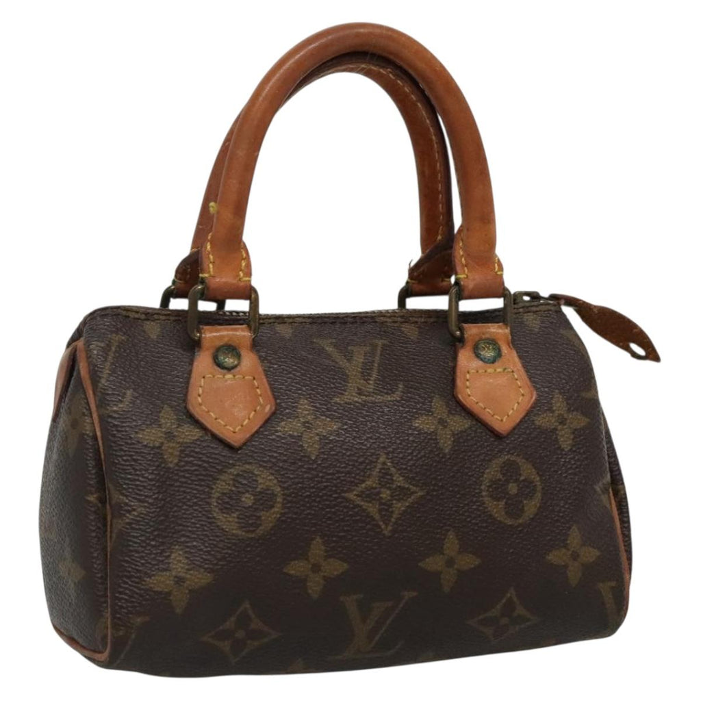 LOUIS VUITTON Monogram Mini Speedy Hand Bag M41534 LV 131581
