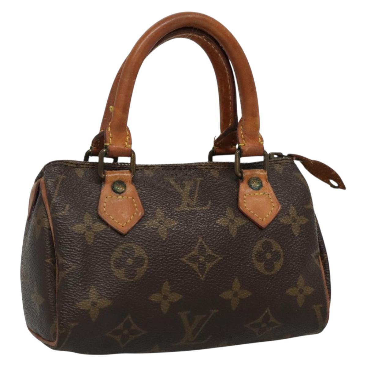 LOUIS VUITTON Monogram Mini Speedy Hand Bag M41534 LV 131581