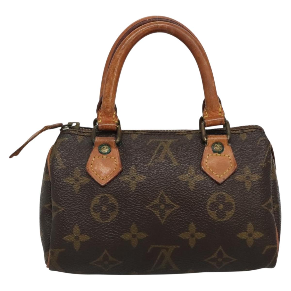 LOUIS VUITTON Monogram Mini Speedy Hand Bag M41534 LV 131581