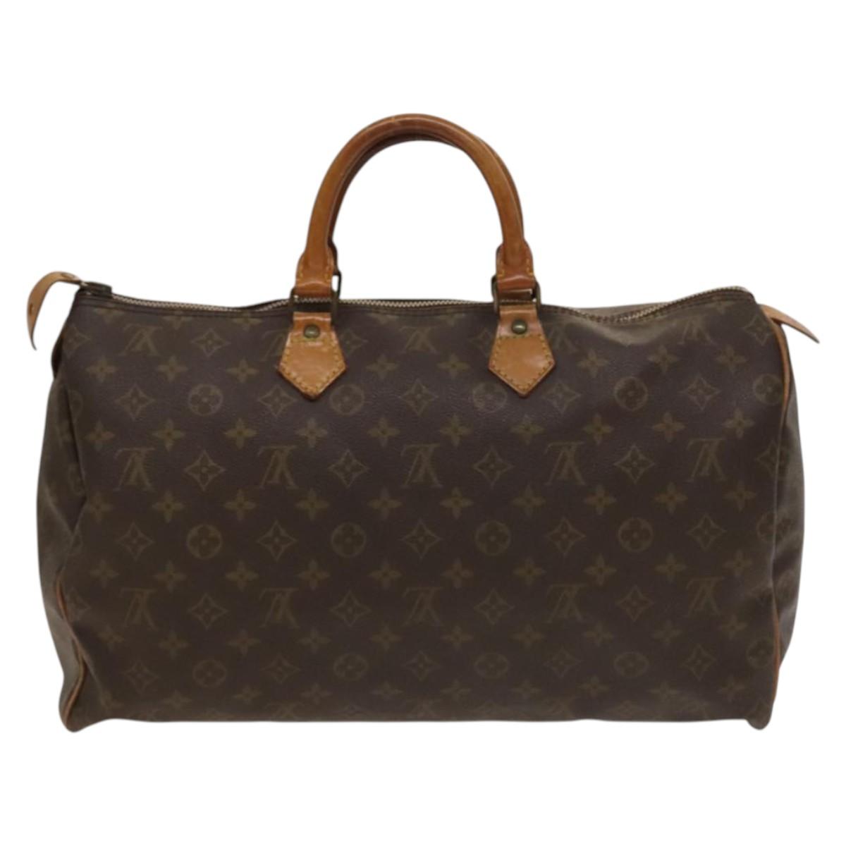 LOUIS VUITTON Monogram Speedy 40 Hand Bag M41522 LV 131757