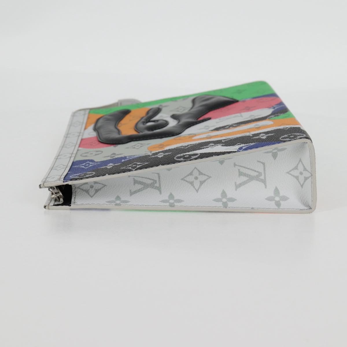 LOUIS VUITTON LV Portrait Pochette Voyager MM Clutch Bag M82589 LV 131811SM