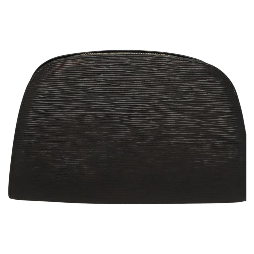 LOUIS VUITTON Epi Dauphine MM Pouch Black M48452 LV 131994