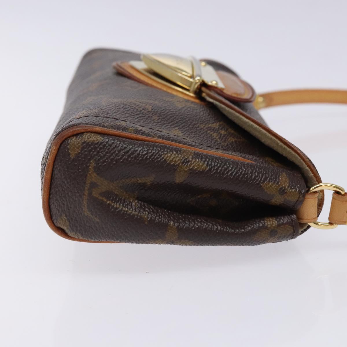LOUIS VUITTON Monogram Beverly Pochette Shoulder Bag M40122 LV 132030