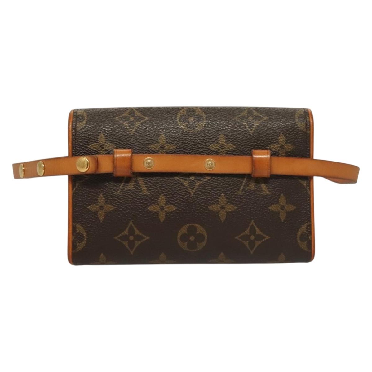 LOUIS VUITTON Monogram Pochette Florentine Waist bag M51855 LV 132335