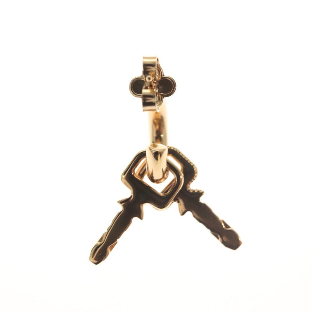 LOUIS VUITTON Earrings LV Padlock Earring metal Gold M01583 LV 132501M