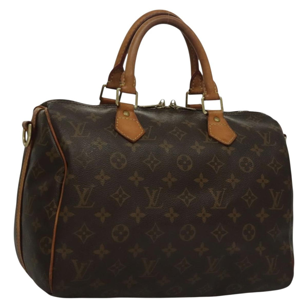 LOUIS VUITTON Monogram Speedy Bandouliere 30 Hand Bag M40391 LV 132864