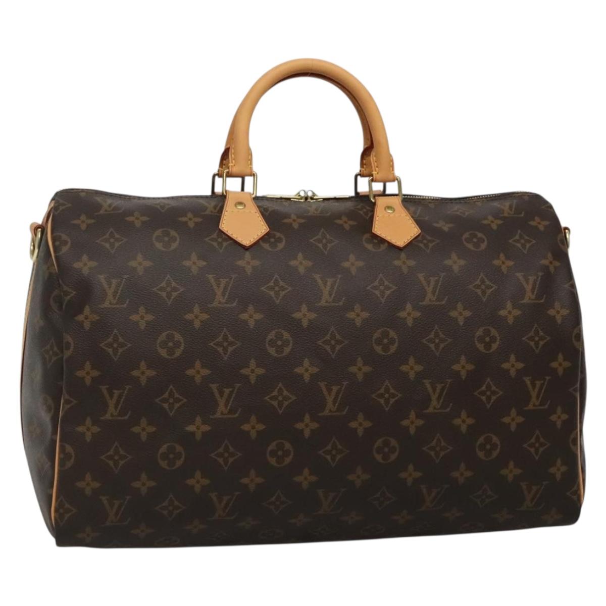 LOUIS VUITTON Monogram Speedy Bandouliere 40 Hand Bag M40393 LV 132906