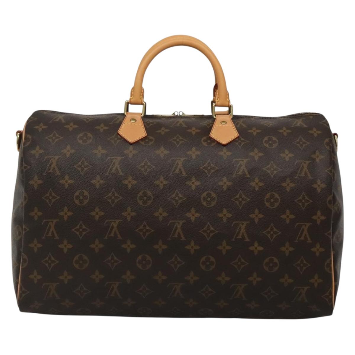 LOUIS VUITTON Monogram Speedy Bandouliere 40 Hand Bag M40393 LV 132906
