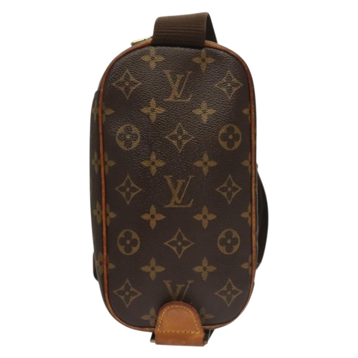 LOUIS VUITTON Monogram Pochette Gange Shoulder Bag M51870 LV 132908