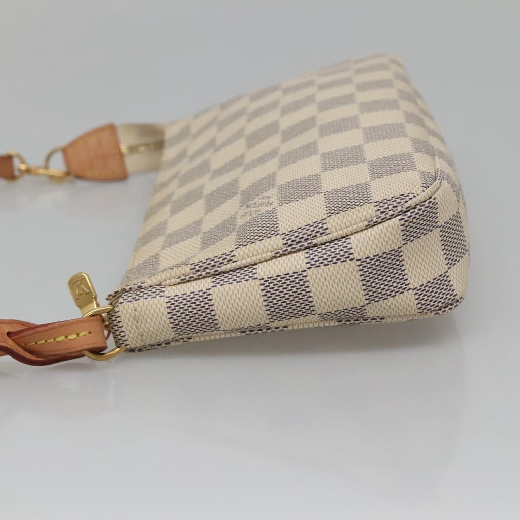 LOUIS VUITTON Damier Azur Pochette Accessoires Pouch N51986 LV 132914M