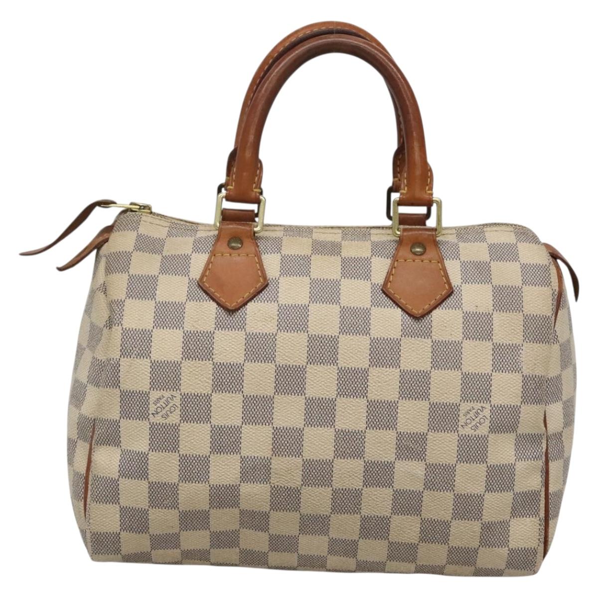 LOUIS VUITTON Damier Azur Speedy 25 Hand Bag N41534 LV 133020