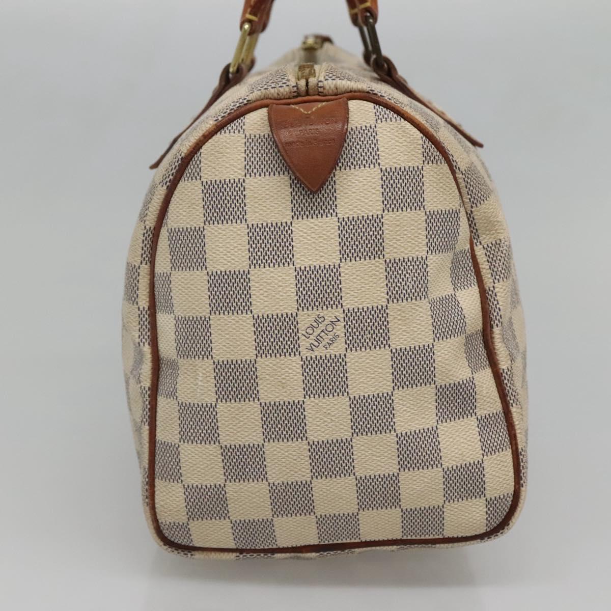 LOUIS VUITTON Damier Azur Speedy 25 Hand Bag N41534 LV 133020