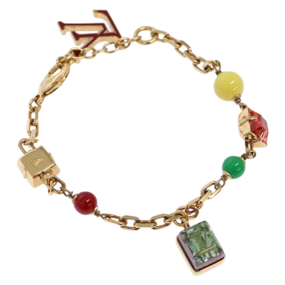 LOUIS VUITTON Bracelet metal Gold LV 133450