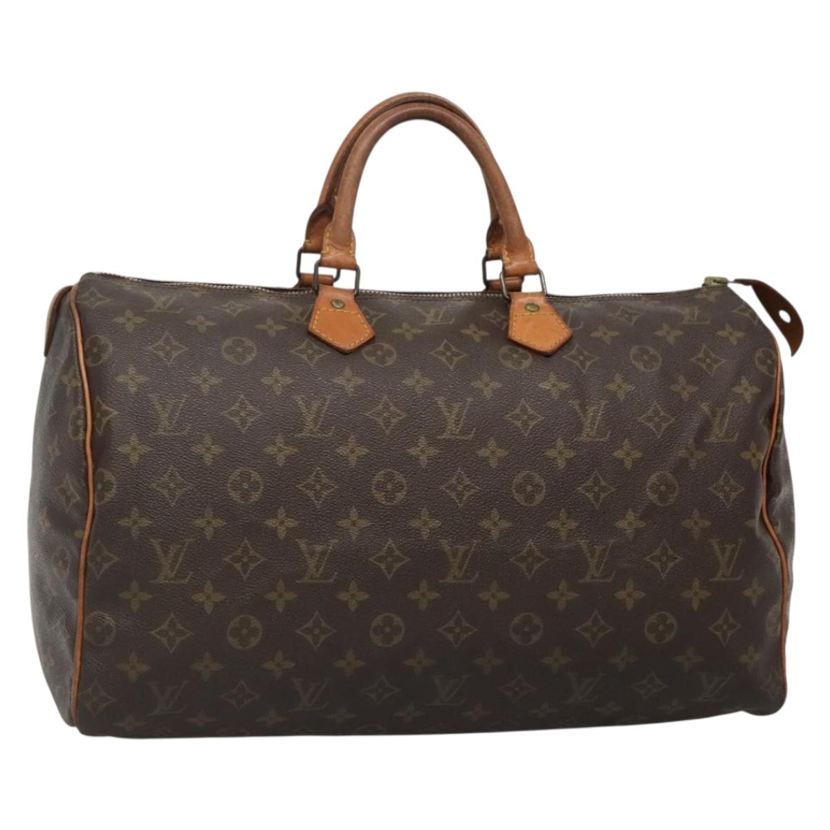 LOUIS VUITTON Monogram Speedy 40 Hand Bag M41522 LV 133560