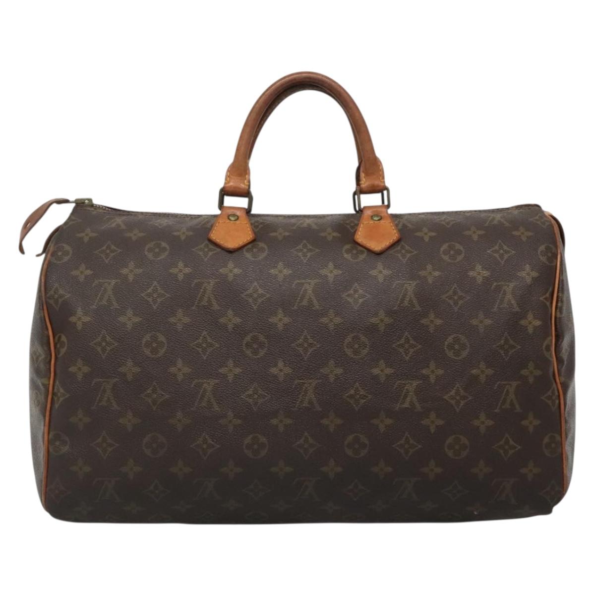LOUIS VUITTON Monogram Speedy 40 Hand Bag M41522 LV 133560