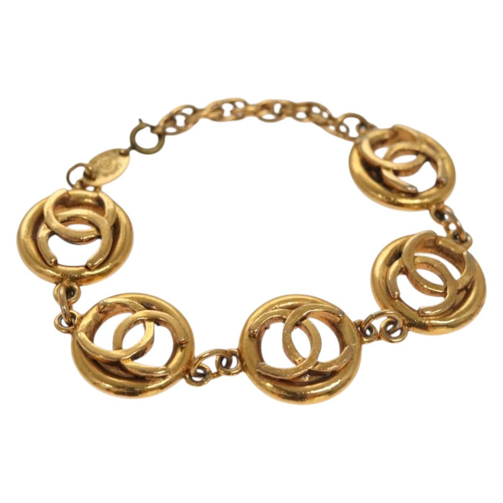CHANEL COCO Mark Bracelet metal Gold CC 134249