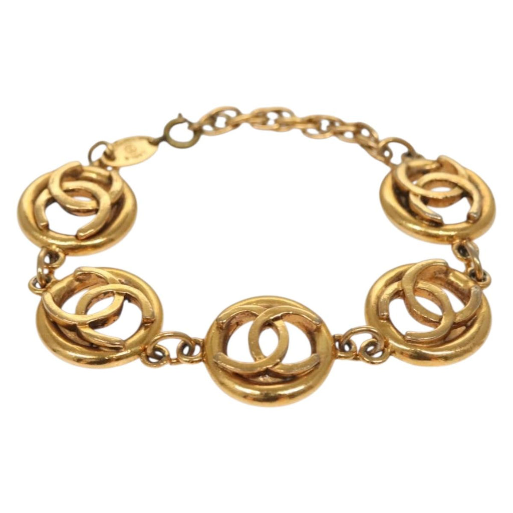 CHANEL COCO Mark Bracelet metal Gold CC 134249